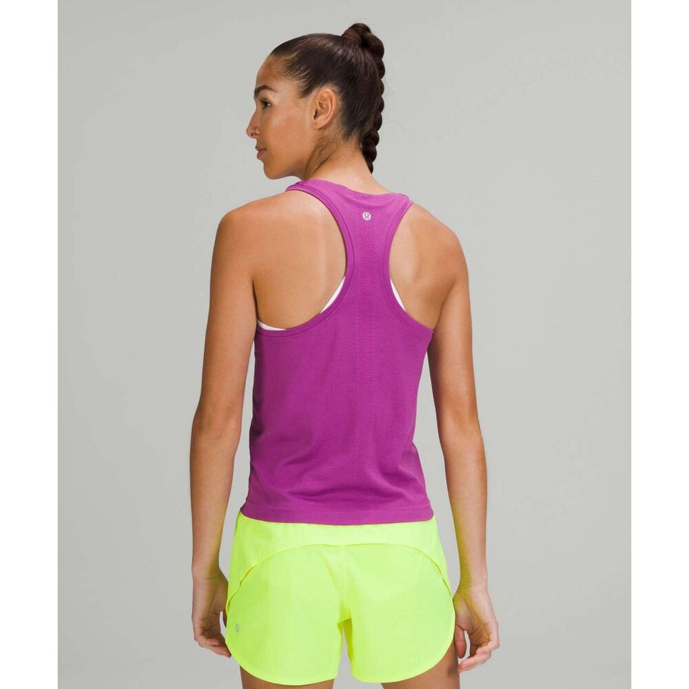Lululemon Swiftly Tech Racerback Tank Top - Size 10 | Vivid Plum